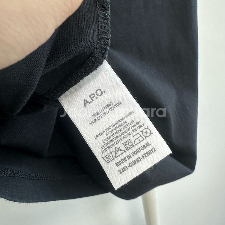 아페쎄 로고 프린팅 티셔츠--5