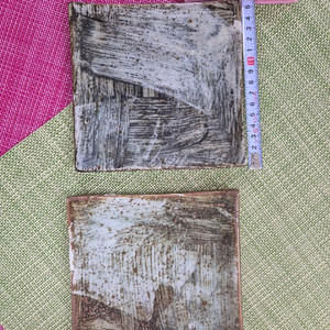 고덕우 도자기 2개 가로15cm,세로 15cm,무료택배