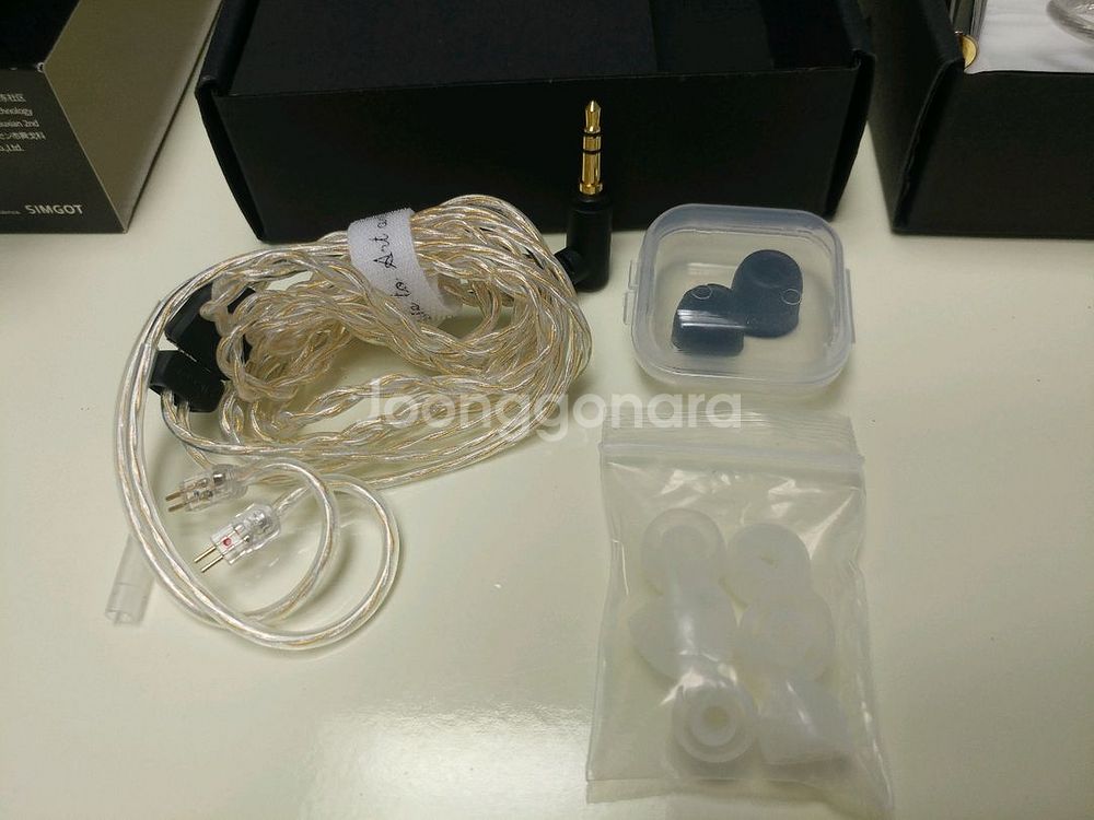 심갓 ew200 이어폰 lc5케이블--1