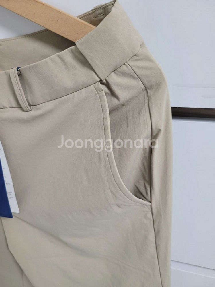새상품)디스커버리 남성 경량 나일론 스판 슬림핏 긴바지--3