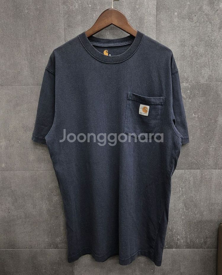 칼하트 포켓 라운드 반팔티 S--0