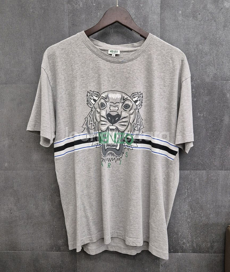 KENZO 타이거 로고 반팔티 L--0