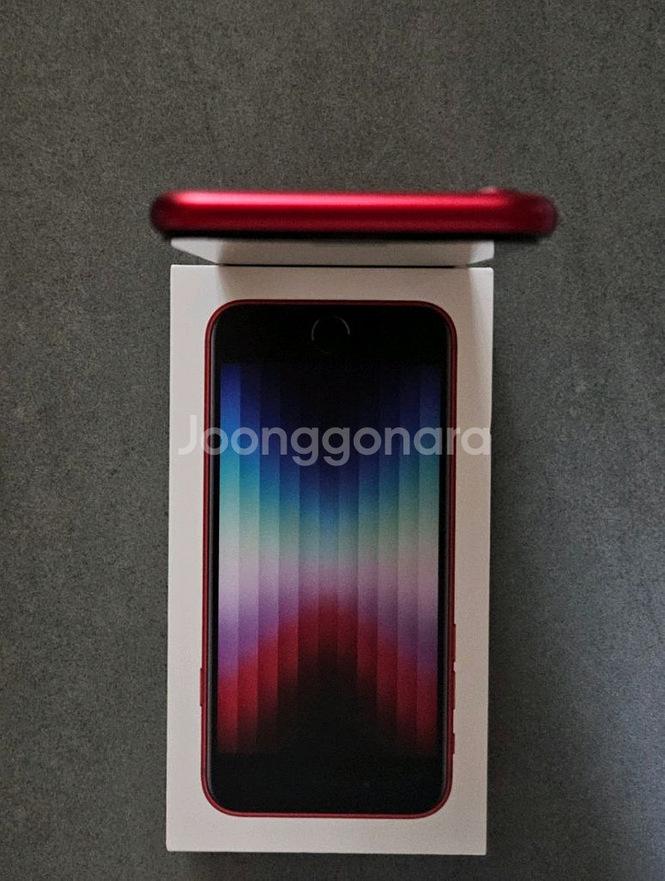 아이폰 se3 프로덕트 레드 256gb 애플케어플러스--6