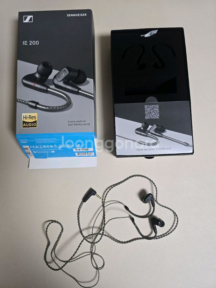 젠하이저 IE 200 이어폰--0