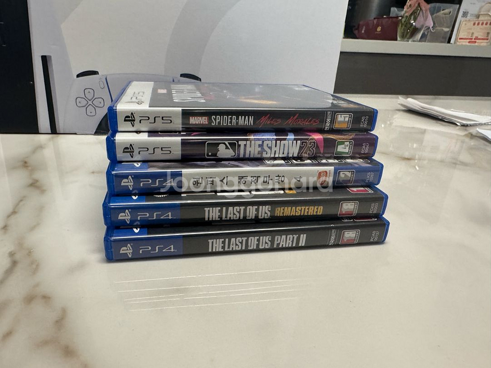 PS5 (플스5 )플레이스테이션5 게임5개--1
