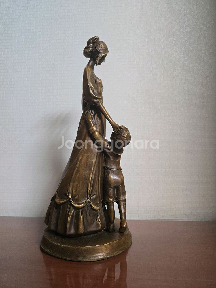 유럽브론즈 어머니와 아이들 작품 적동--3