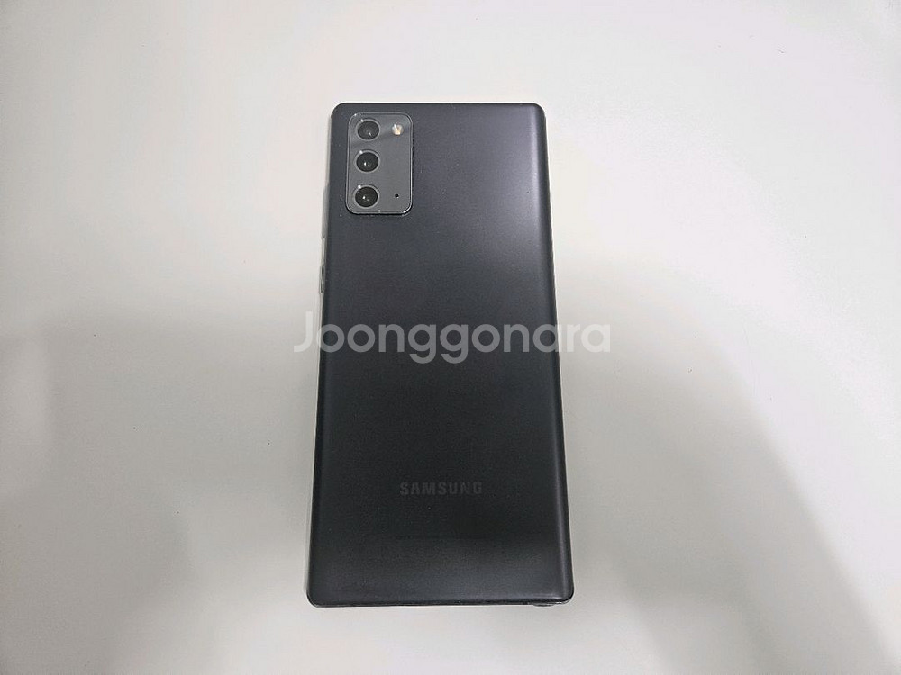노트20 블랙 256G lgu A급--2