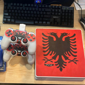 ps4 알바니아 커스텀 스킨모델 + 컨트롤러2