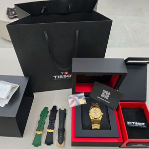 티쏘 prx35mm 파워매틱80 골드 판매합니다