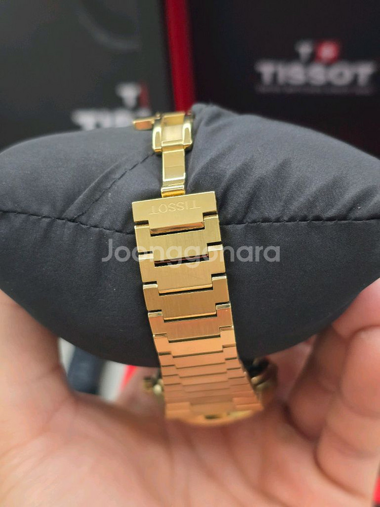 티쏘 prx35mm 파워매틱80 골드 판매합니다--4