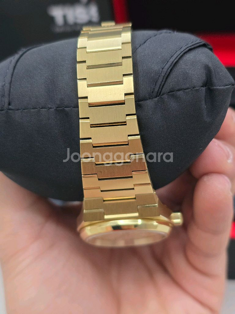 티쏘 prx35mm 파워매틱80 골드 판매합니다--7