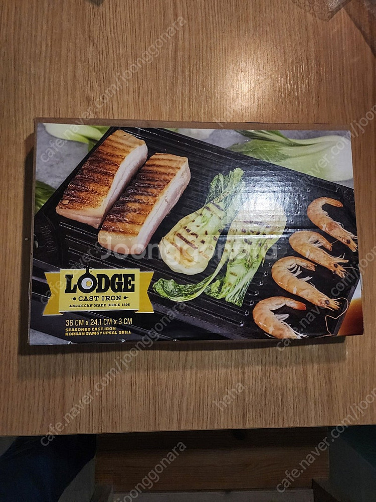 롯지 삼겹살 그릴 미개봉 팝니다--0