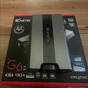 사운드 블라스터 G6 판매합니다