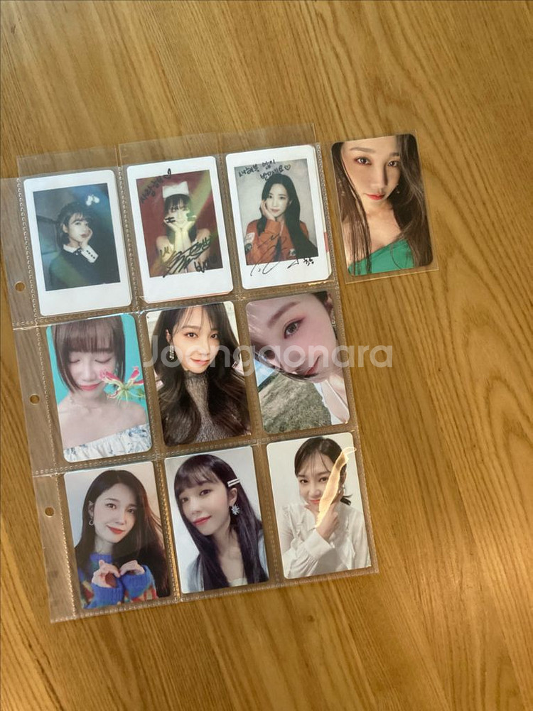 에이핑크 10주년 폴라로이드, 포카 등 일괄--0