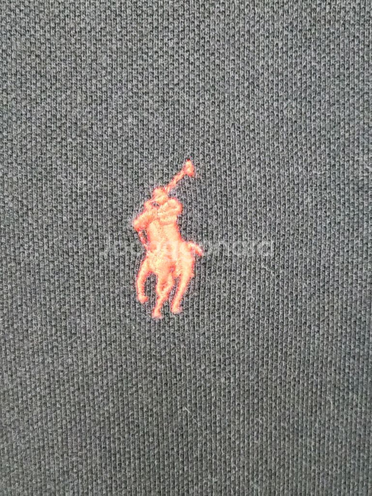 (XL) 랄프로렌 폴로 반팔 카라티 블랙 PK 티셔츠--3