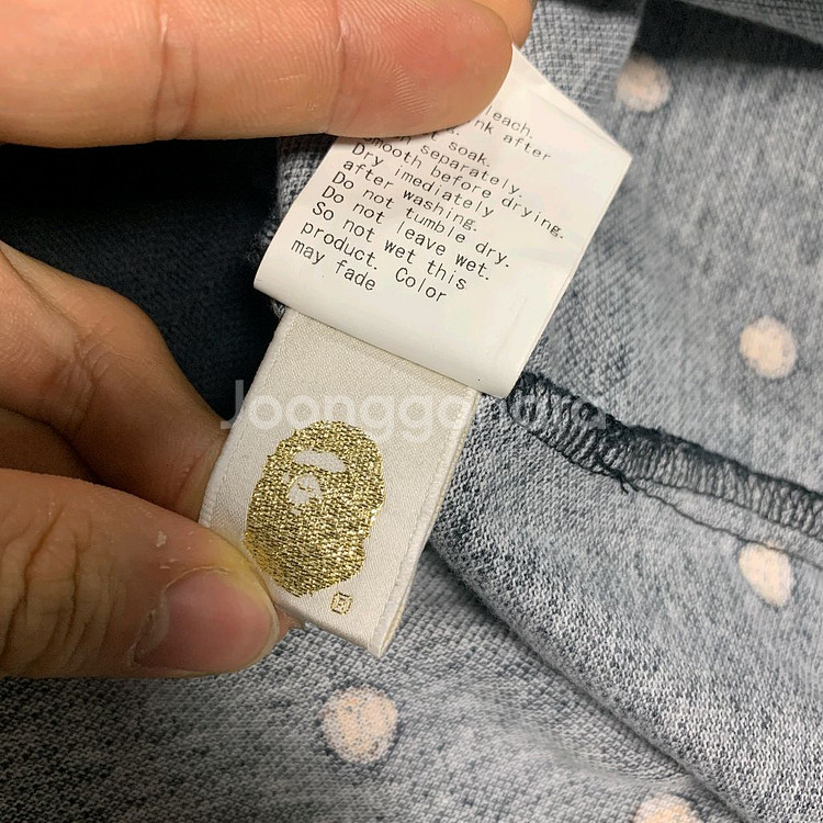 M) Bape 베이프 마일로패턴 카라티--6