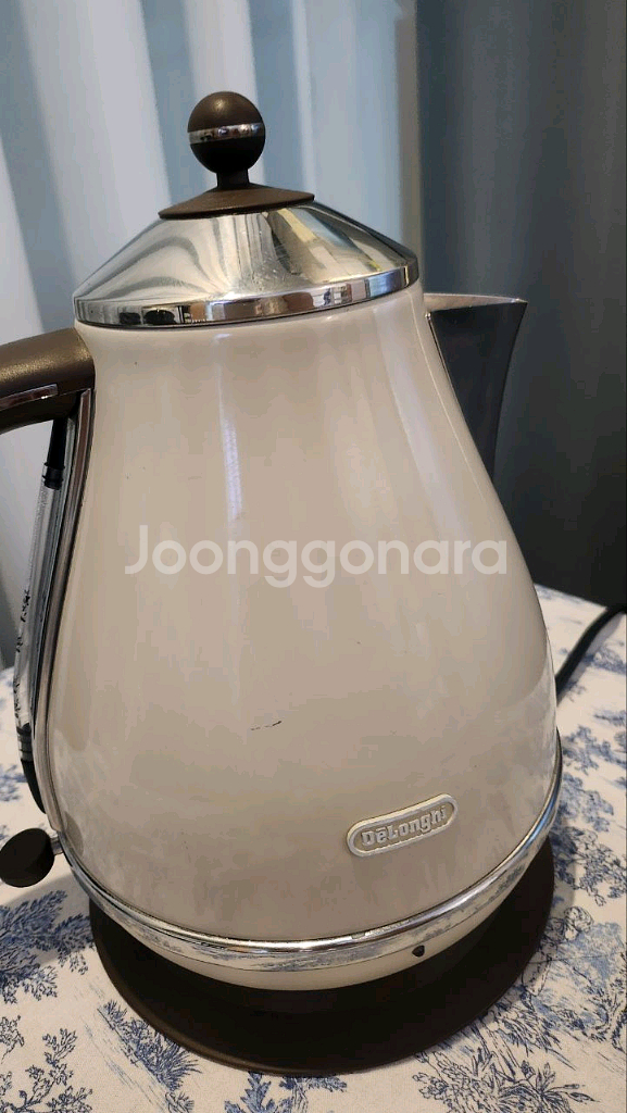 드롱기 아이코나 빈티지 전기포트, 베이지--3