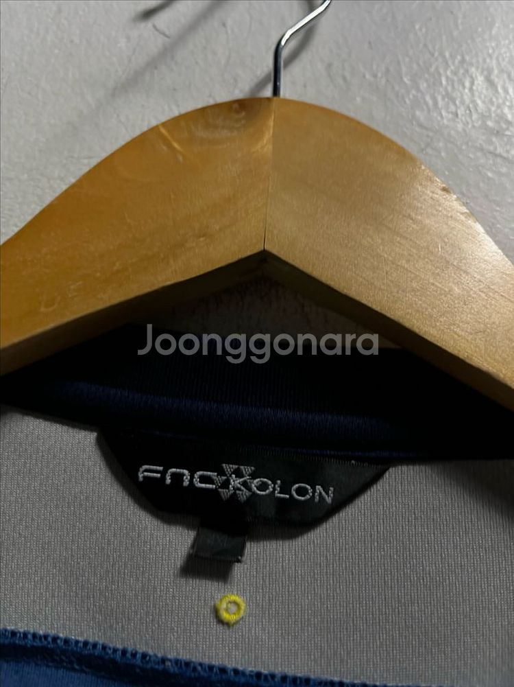 105 코오롱스포츠 기능성 스판 반팔티--3