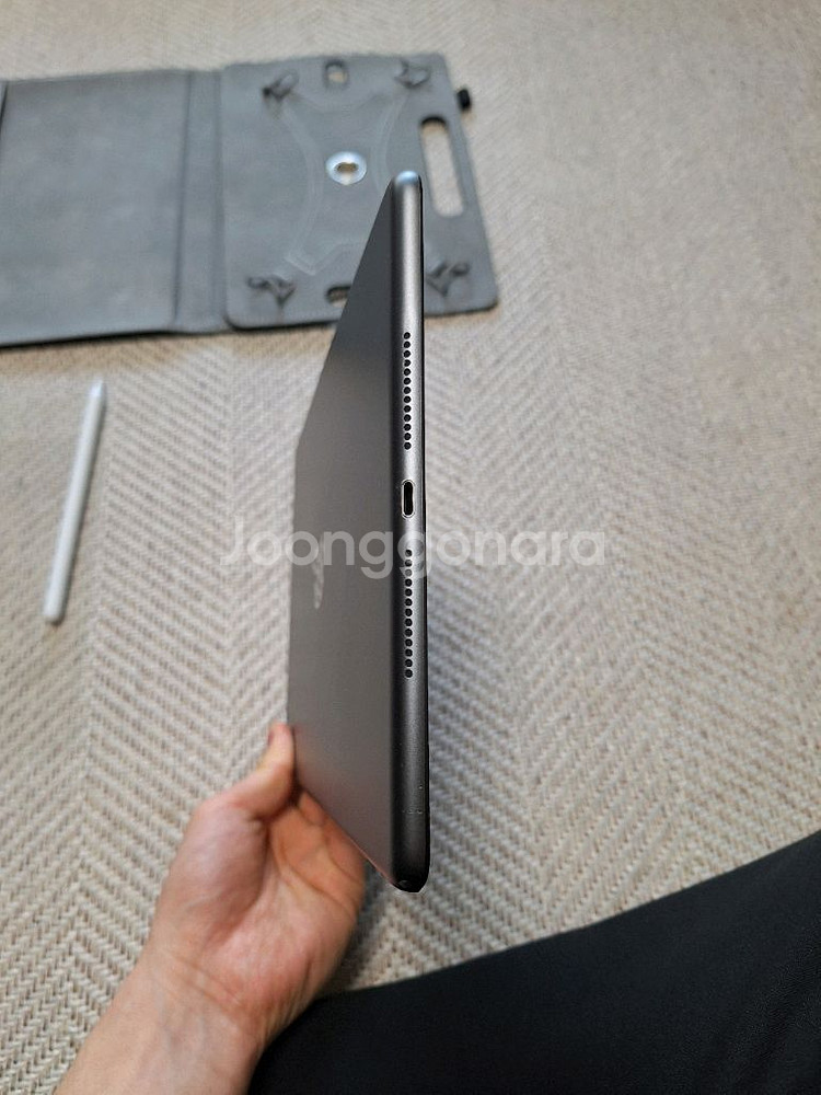 아이패드7세대 32기가 케이스+펜 19>26--3