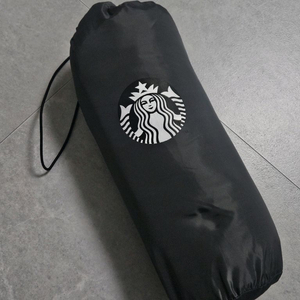 (블랙)스타벅스 컴포터 패딩 담요