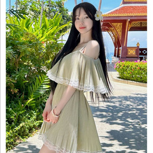메이윤 팅커벨원피스 그린티