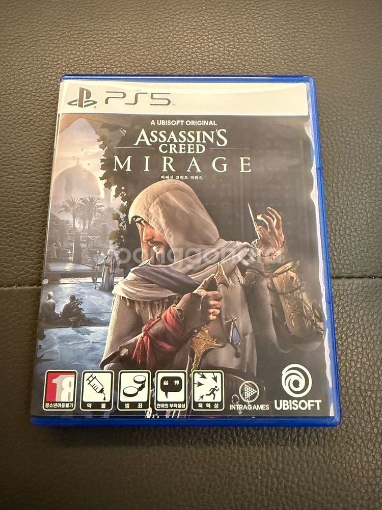 PS5 플스5 어쎄신크리드 미라지 팝니다.--0