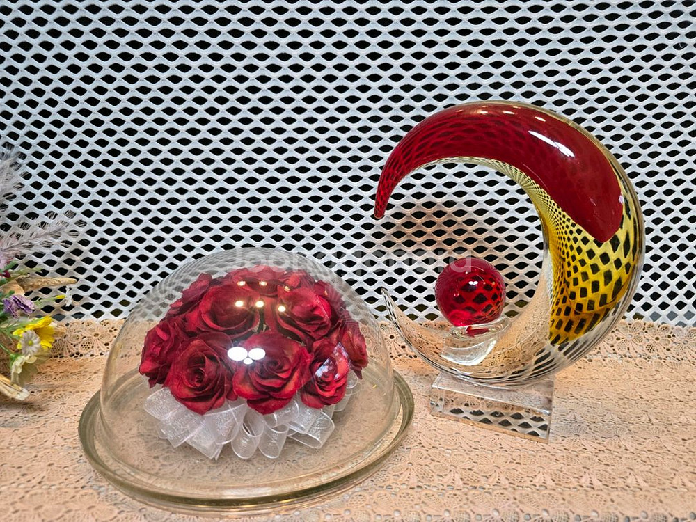 일본 글라스 크래프트와 아다마스 생화돔--0