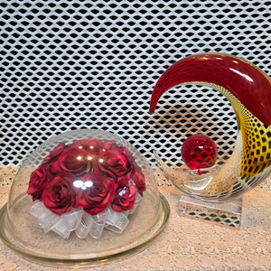 일본 글라스 크래프트와 아다마스 생화돔