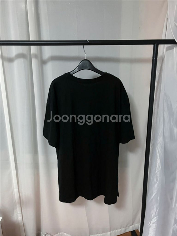 새상품) 블랙 레터링 박시 티셔츠(모든사이즈 가능)--6
