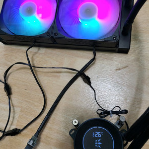 마닉ml 240 온도표시 수냉쿨러