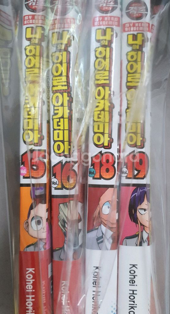 나의히어로아카데미아 15, 16, 18, 19더블특전--0