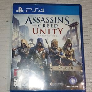 PS4 어쌔신 크리드 유니티 판매합니다