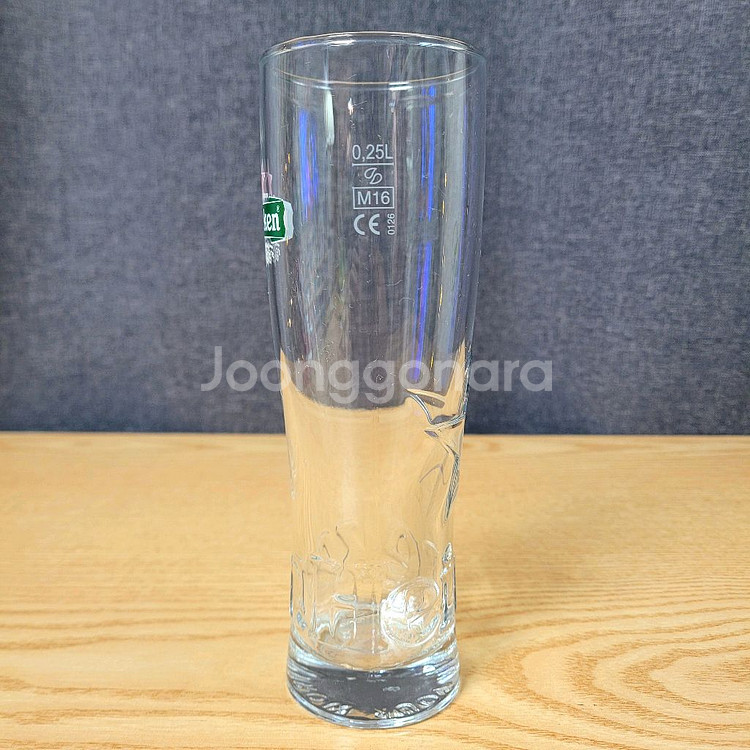 하이네켄 글라스컵 맥주잔 250ml / 24개 1박스--3