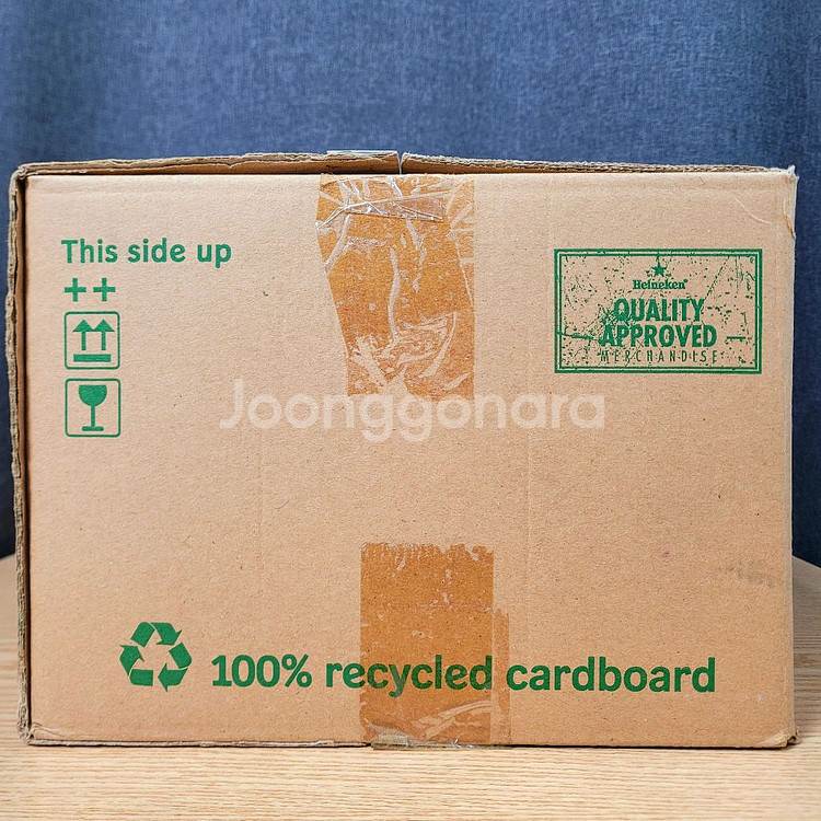 하이네켄 글라스컵 맥주잔 250ml / 24개 1박스--6