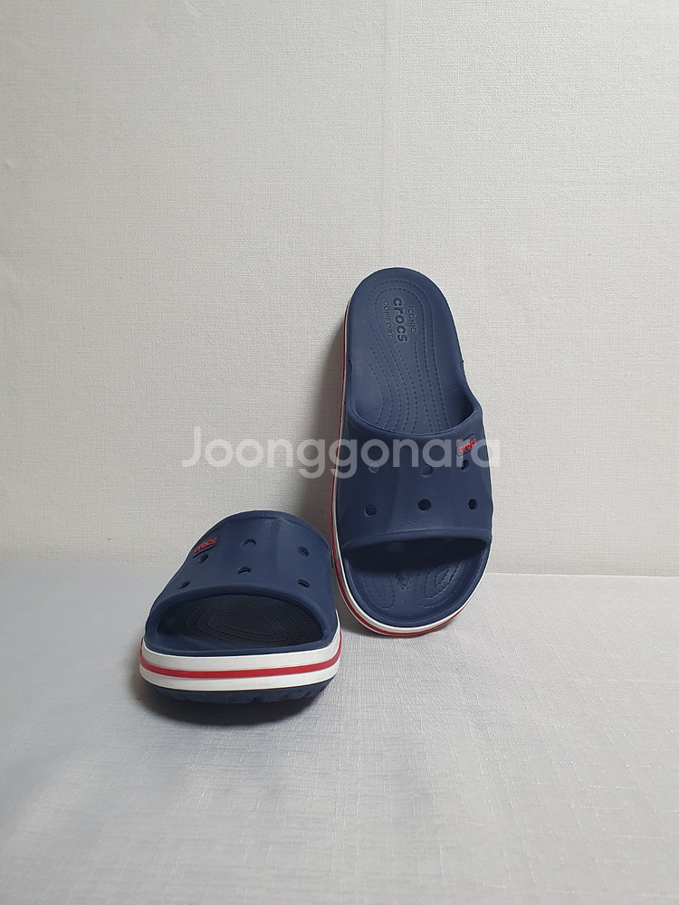 택포가 250mm 크록스 슬라이드 바야밴드 슬리퍼 NA--2