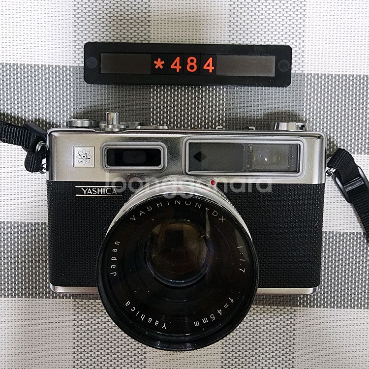 야시카 일렉트로 35 g 필름카메라 실버바디--0