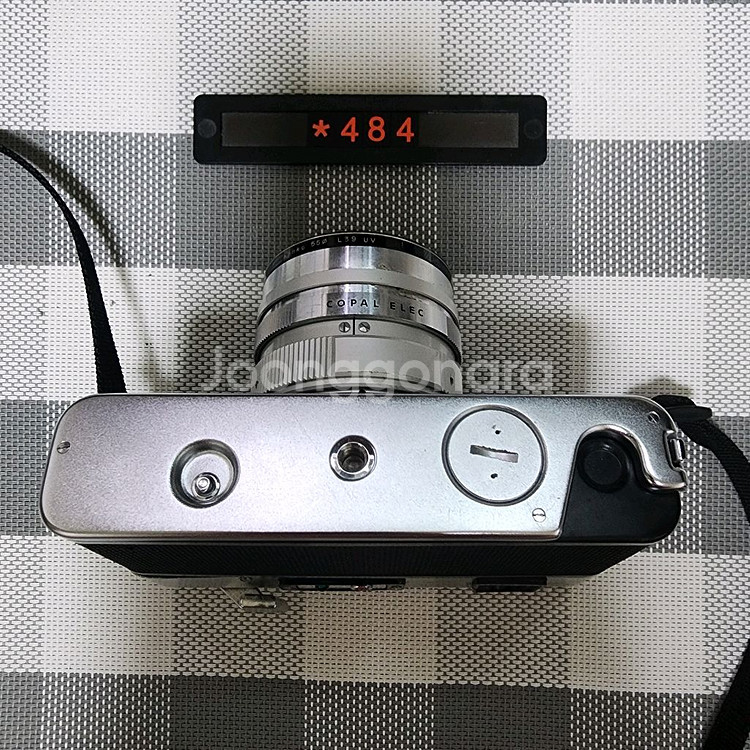 야시카 일렉트로 35 g 필름카메라 실버바디--3