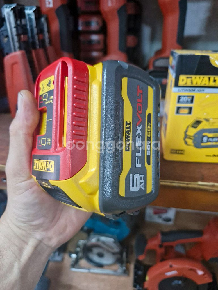 디월트배터리DCB606 플렉스볼트 20V6.0AH 미사--5