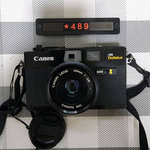 캐논 A 35 데이트룩스 필름카메라