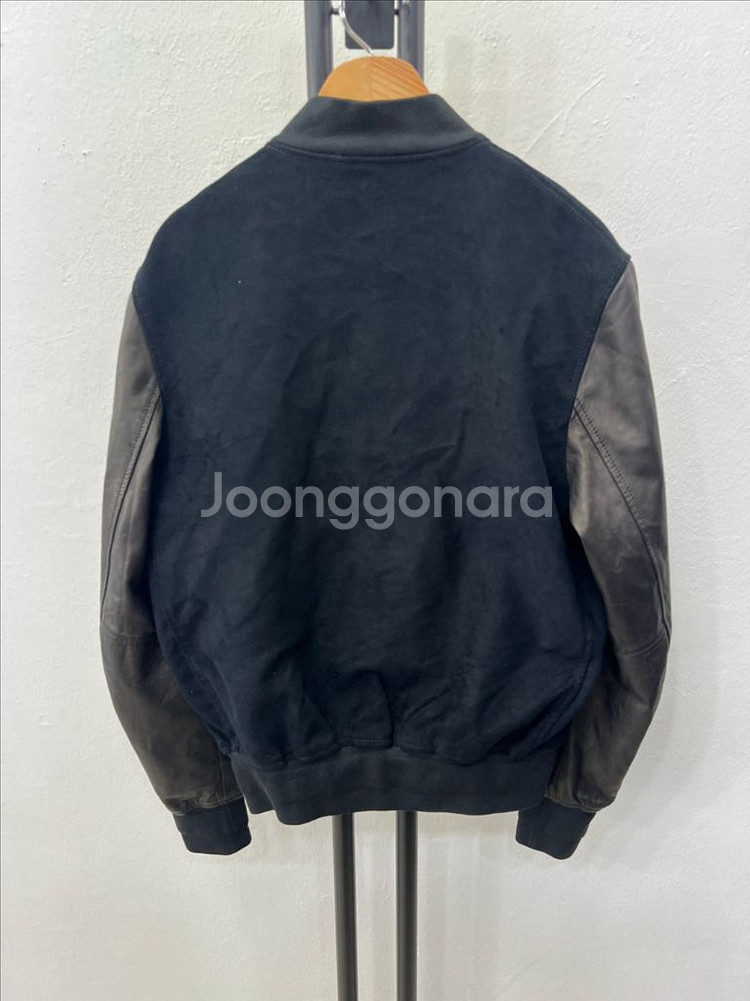 정품) 알렉산더맥퀸 스컬자수 블루종 자켓 46--4