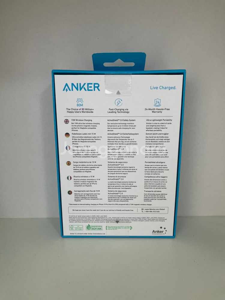[미개봉] ANKER 앤커맥고 3in1 충전기--3