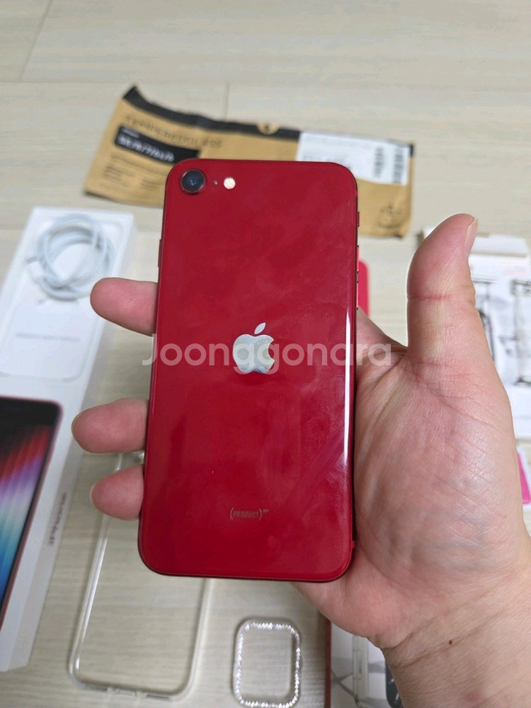 애플 product red 세트! 워치7+아이폰se3--3