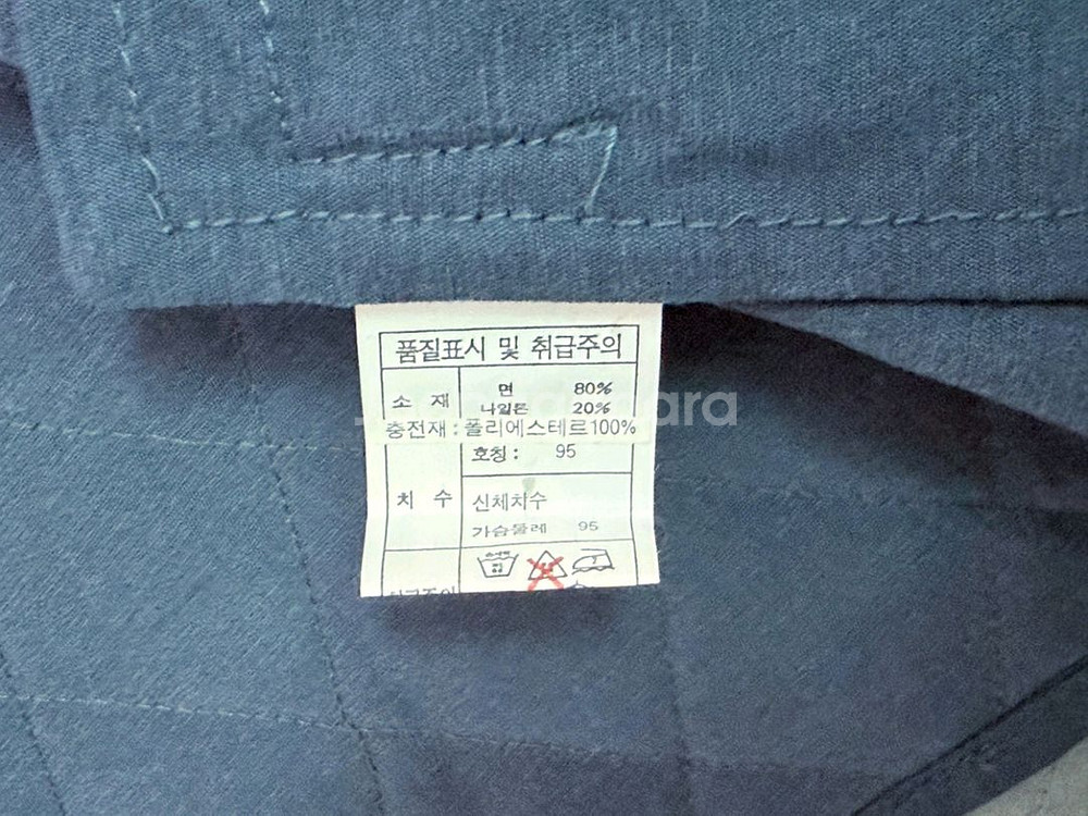 (언더우드) 클래식 퀄팅 버튼 베스트 (아메카지)--6