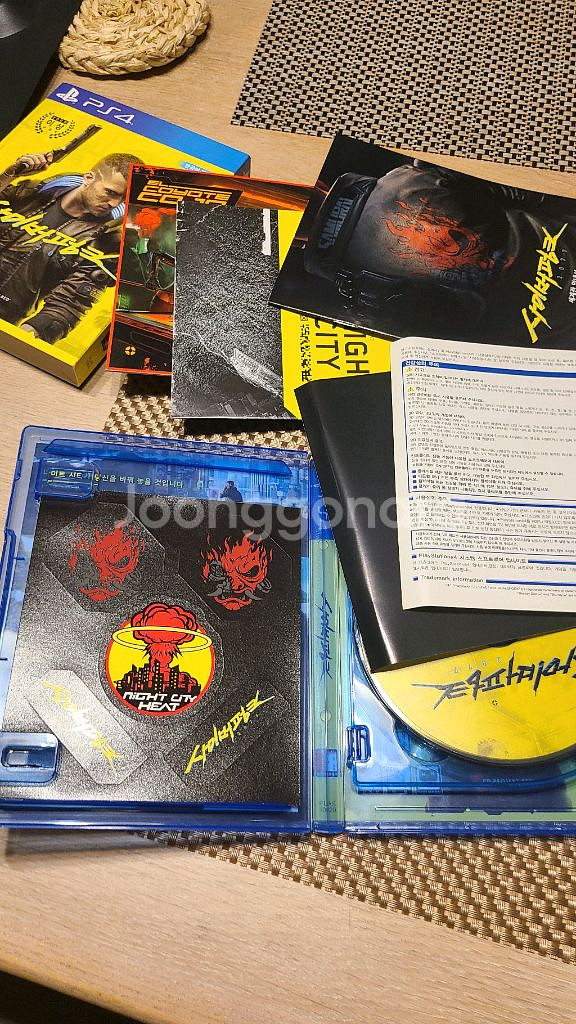 ps4 사이버펑크2077 미사용--0
