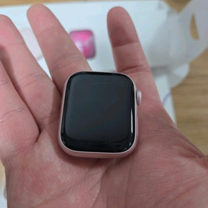 애플워치9 41mm 보증기간 남은 핑크!