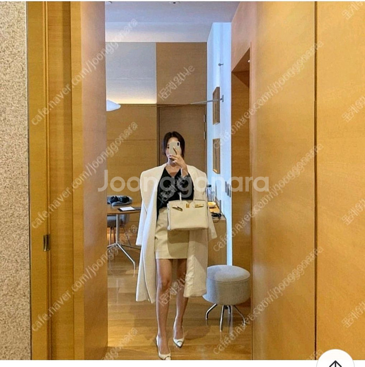 나는 꽃 알파카 수리 코트--1