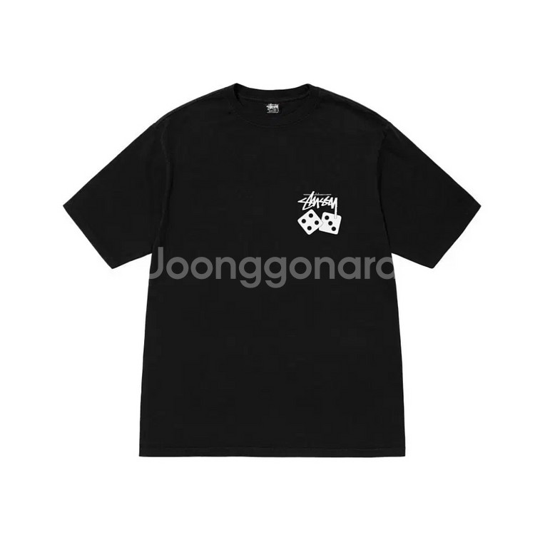 스투시 반팔티 주사위 정품 새상품(남녀공용)--3