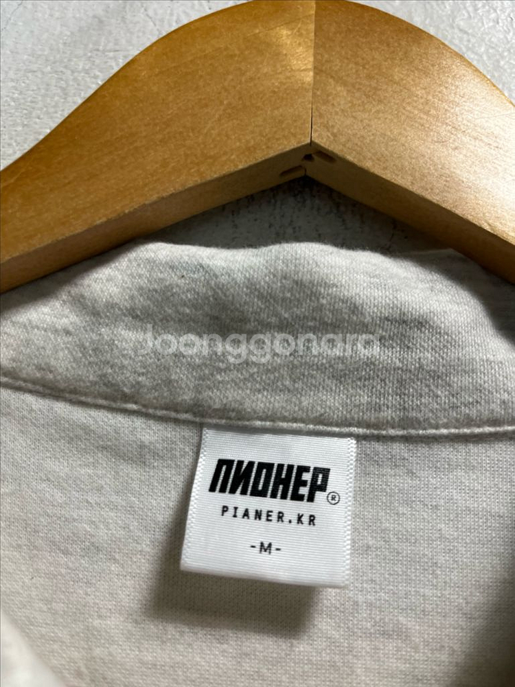 95-100 피아네르 반집업 반팔 카라티--4