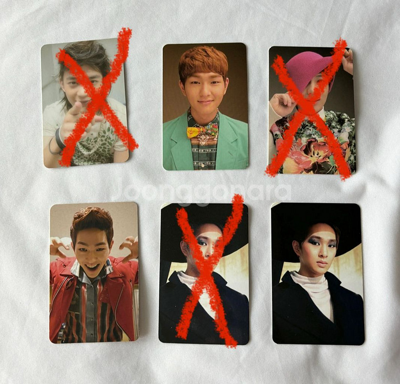 샤이니 포토카드 판매합니다.--0