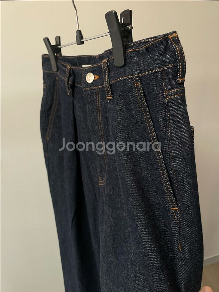 (3) Avie muah 아비에 무아 생지 와이드 데님--1